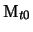 ${\rm M}_{t0}$