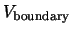 $V_{\rm boundary}$