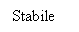 Casella di testo: Stabile